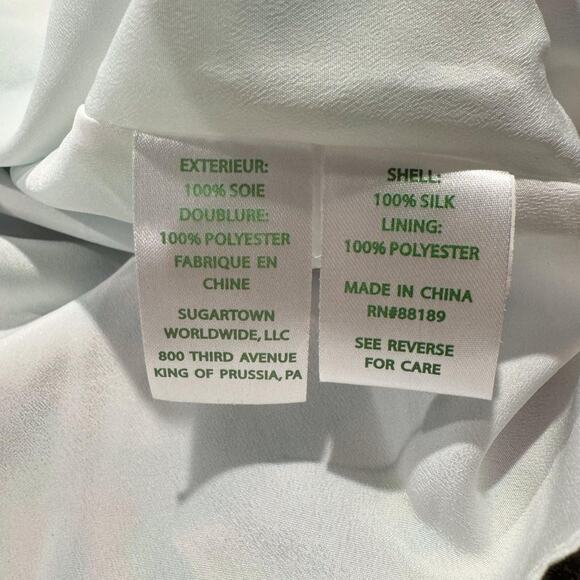 Lilly Pulitzer Dress Dorothy Silk Babydoll Y2K Coastal Cottage Boho Chiffon 6 - Picture 3 of 6